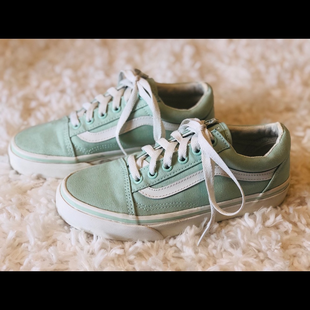 Vans | Mint Green Old Skool Shoes